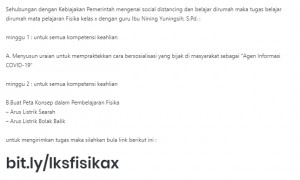 LKS Fisika X
