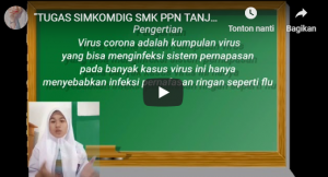 Laporan tugas siswa beberapa mapel “masa physical distancing”