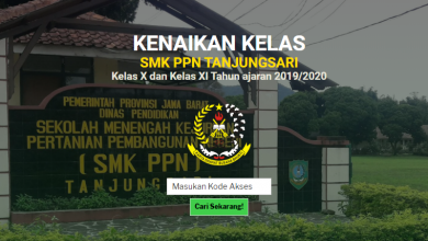Photo of KENAIKAN KELAS ONLINE di SMK PPN Tanjungsari akses dimulai jam 10 wib dan printout terjadwal
