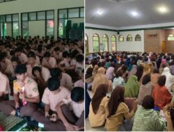 Pembiasaan pagi menjelang shalat dhuha di SMK PPN Tanjungsari