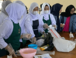 Praktikum olahan nabati (produk inovasi sayuran) Jurusan APHP SMK PPN Tanjungsari
